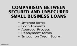 Comparison between Secured and Unsecured Small Business Loans