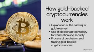 How gold-backed cryptocurrencies work