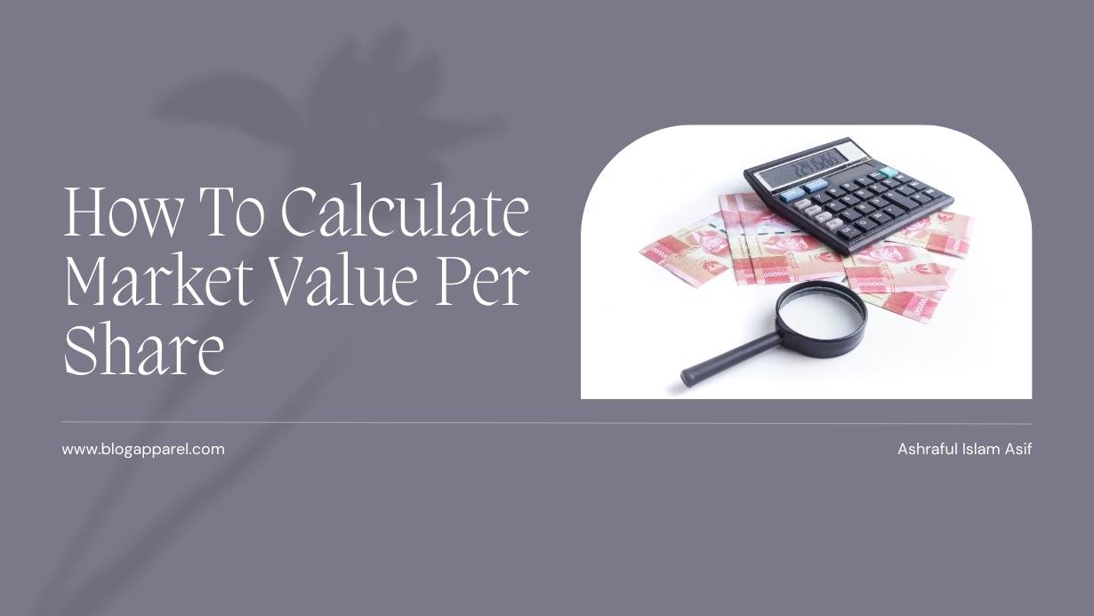 how to calculate market value per share