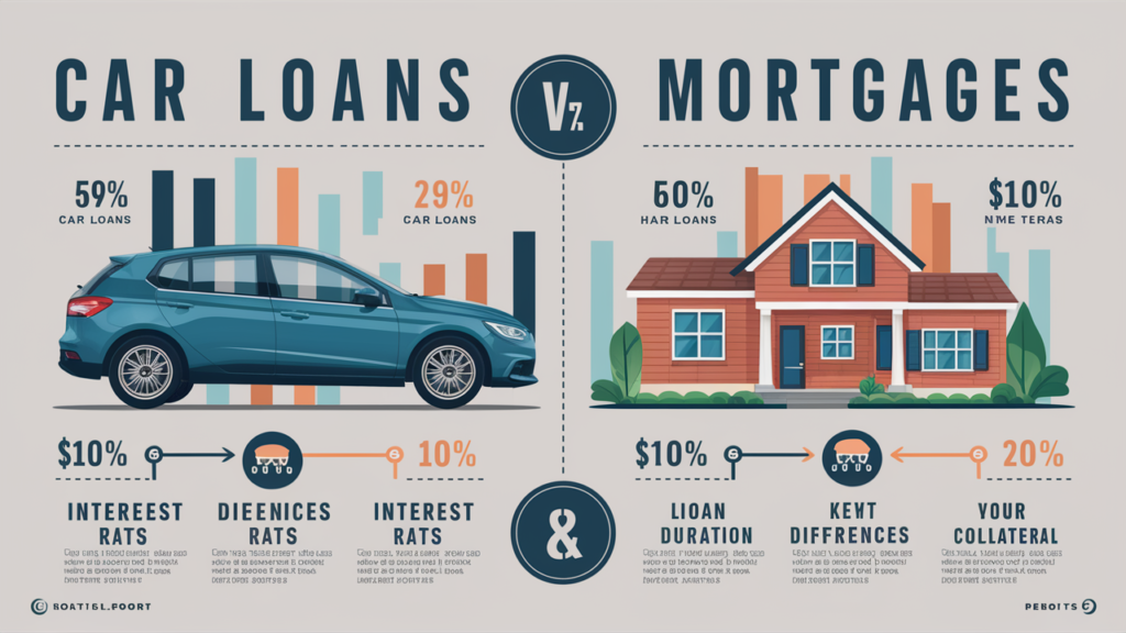 is a car loan a mortgage